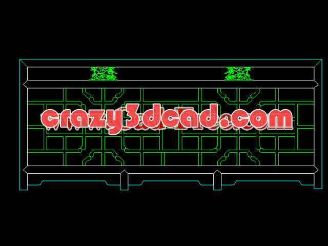 Railing cad file